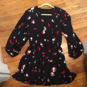 Vici flowy long sleeve dress